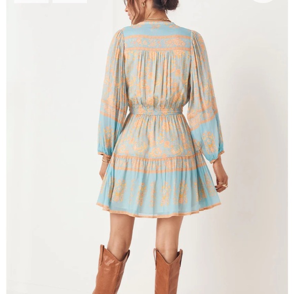 Spell Juniper Playdress-Eggshell Blue - Picture 2 of 6